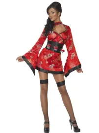 Geisha Maskeraddräkt