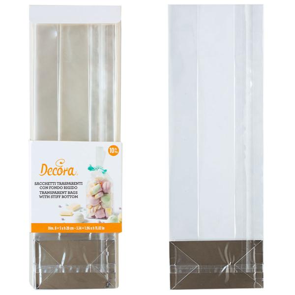 Cellofanpåsar Stadig Transparent 8x28 cm 10-pack