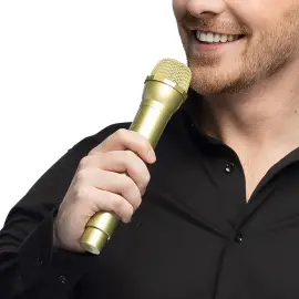 L&aring;tsasmikrofon Guld