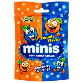 Syrligt Segt Godis Apelsin/Bl&aring;b&auml;r 60 g