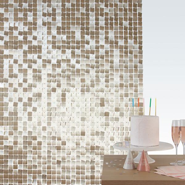 Backdrop Paljettpanel Starlight Gold 30x30 cm 12-pack