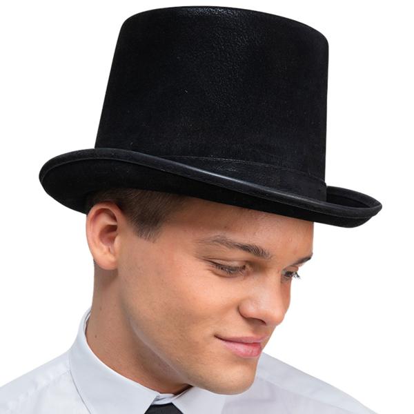 Deluxe Hög Hatt Svart