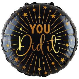 You Did It Folieballong med Stj&auml;rnor