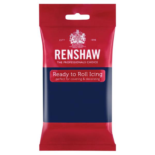Renshaw Sockerpasta Navy Blå 250 gram