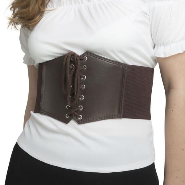 Korsettbälte Brun