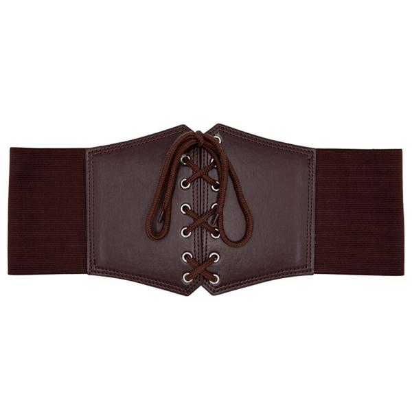 Korsettbälte Brun