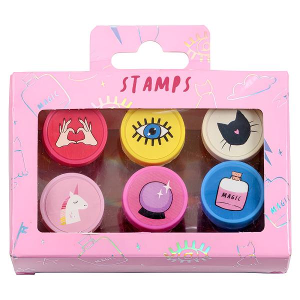 Stämplar 6-pack