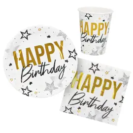 Kalaspaket Happy Birthday Stj&auml;rnor
