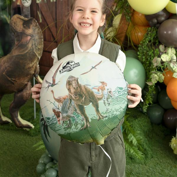 Jurassic World Rund Folieballong 35 cm