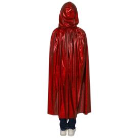 Shimmer Mantel med Luva R&ouml;d