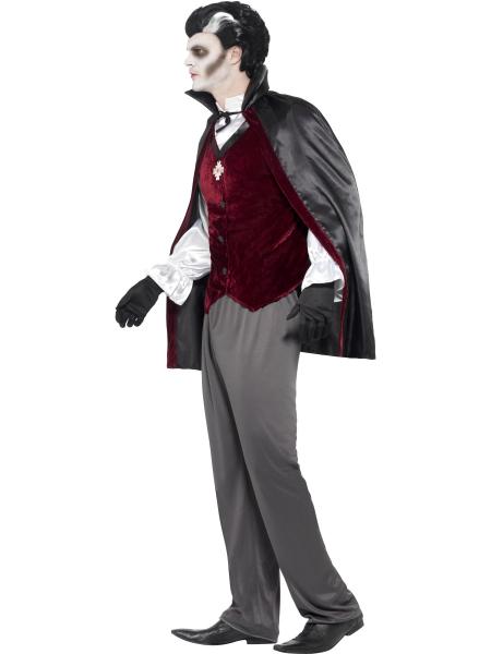 Vampyr Kostym Maskeraddräkt