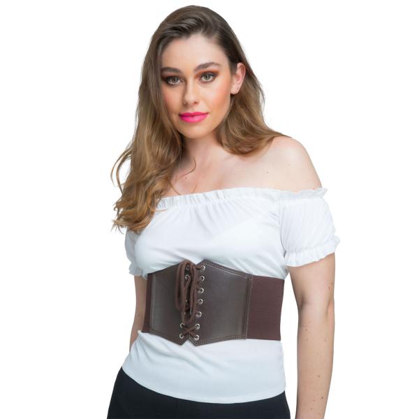 Korsettbälte Brun
