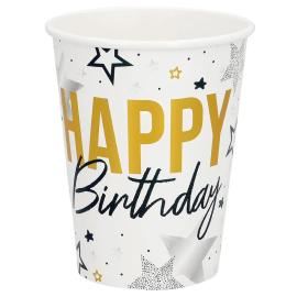 Pappersmuggar Happy Birthday 25 cl