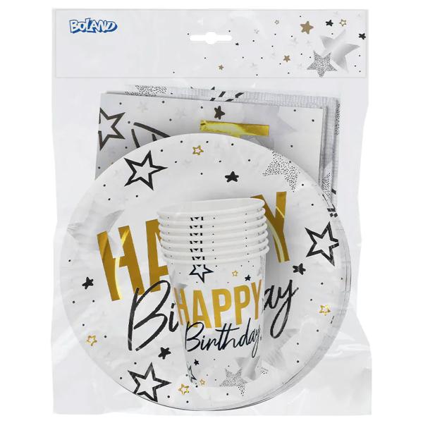 Kalaspaket Happy Birthday Stjärnor