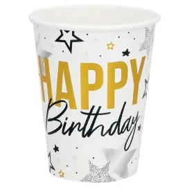 Pappersmuggar Happy Birthday 25 cl
