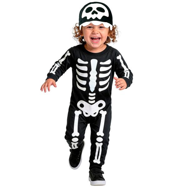 Maskeraddräkt Skelett Baby
