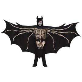 Fladdermus Tunika med Huva & Vingar Barn