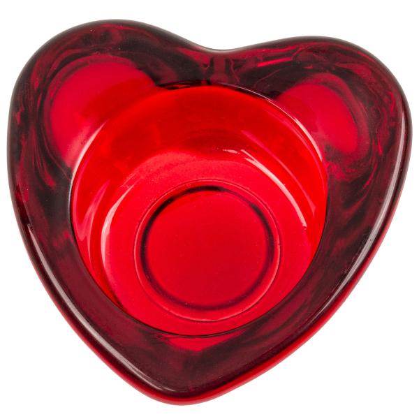 Värmeljushållare Rött Hjärta