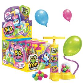 Ballongpump med Ballonger & Tuggummi