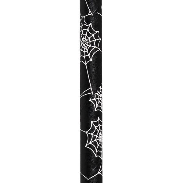 Halloween Sugrör med Spindelnät 24-pack