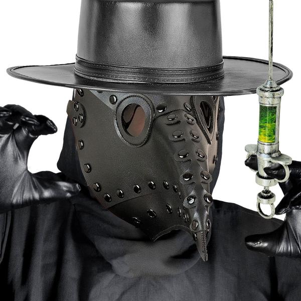 Mask Pestdoktor Svart