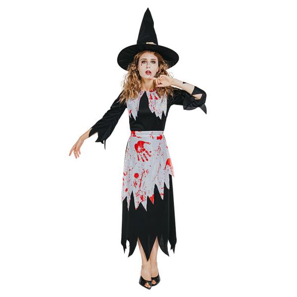 Bloody Witch Häxa Maskeraddräkt