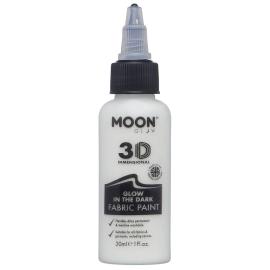 Moon Glow Självlysande Textilfärg Osynlig 30 ml