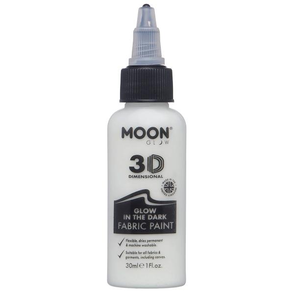 Moon Glow Självlysande Textilfärg Osynlig 30 ml