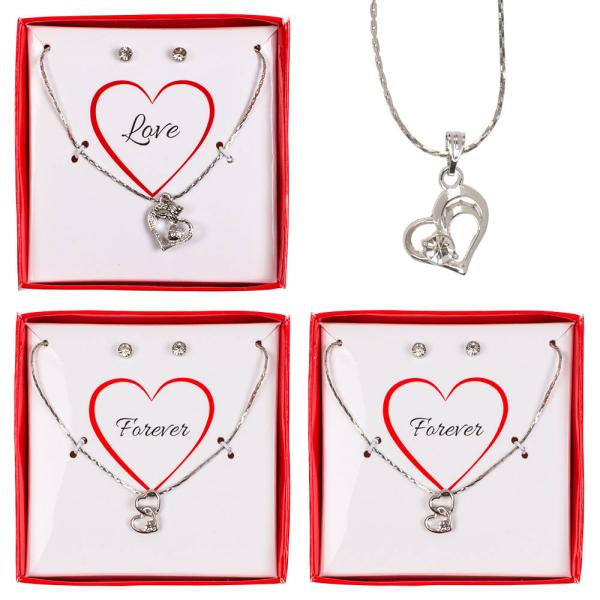 Halsband och Örhängen Set