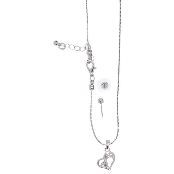 Halsband och Örhängen Set