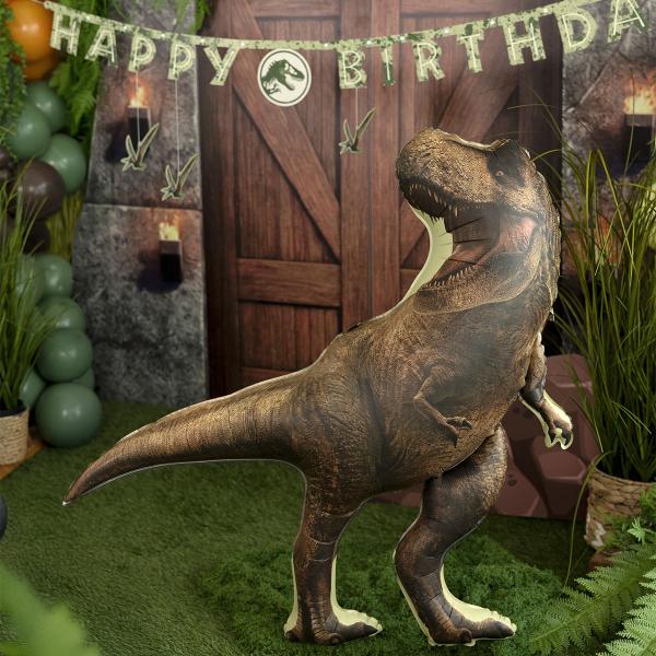 Jurassic World T-Rex Folieballong 92 x 98 cm