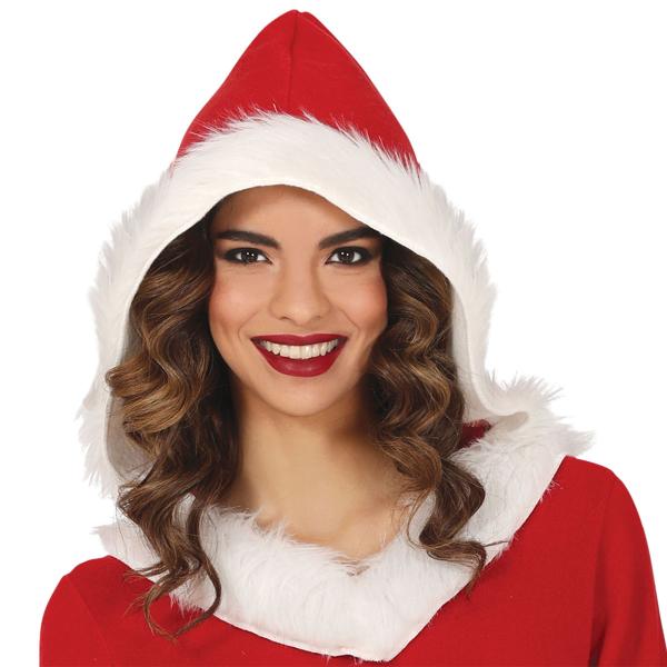 Tomtemor Juldräkt med Luva