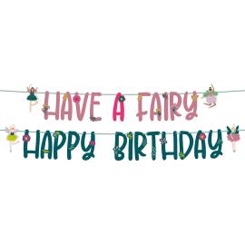 Bokstavsgirlang Fabulous Fairy 2 m