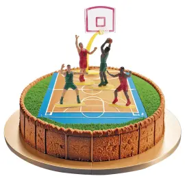 T&aring;rtfigur Basketboll 7-15 cm 5-pack