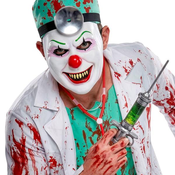 Läskig Clownmask