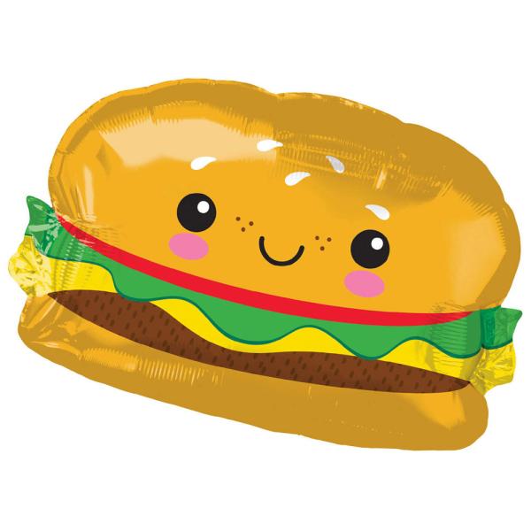 Hamburgare Folieballong