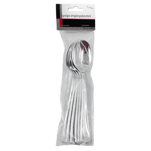 Plastskedar Silver