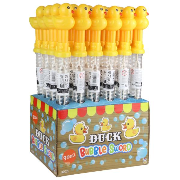 Såpbubbelsvärd Gul Anka 90 ml 35 cm