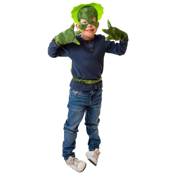 Maskeradset Dinosaurie Barn
