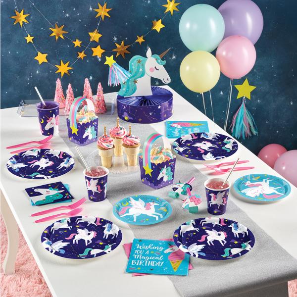 Enhörnings Papperstallrikar Stars 8-pack