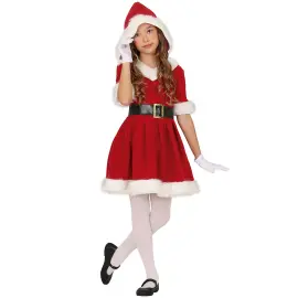 Tomtemor Juldräkt med Luva Barn 5-6 år