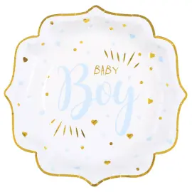 Papptallrikar Baby Boy