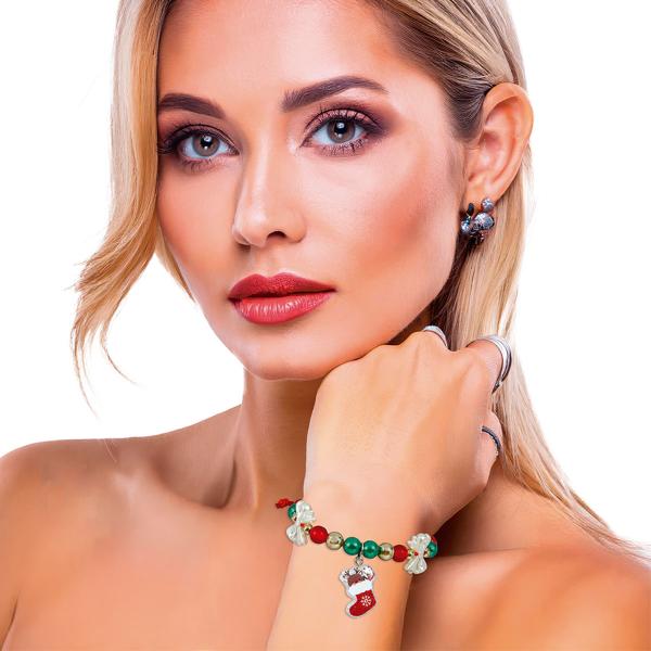 Jularmband Julstrumpa