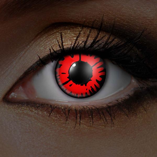 Röda UV Volturi Vampyr Linser