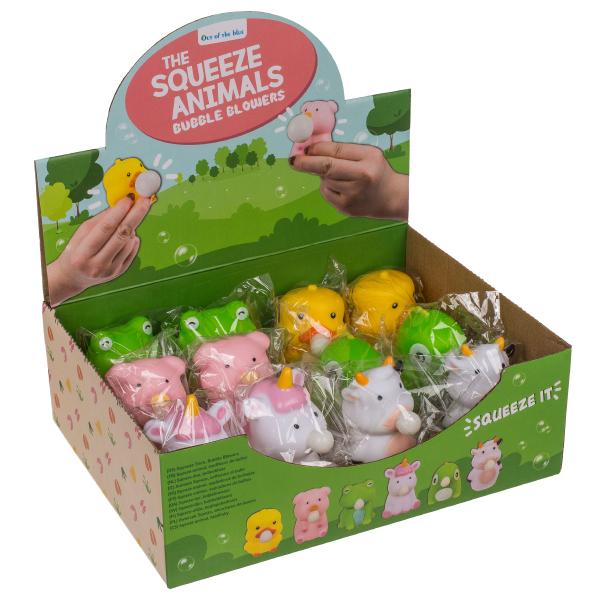 Bubbelblåsande Klämdjur 6 cm
