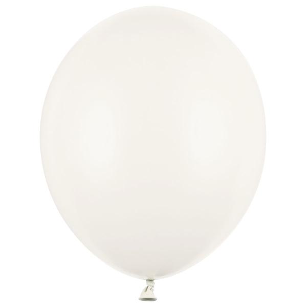 Starka Ballonger Elfenbensvit Pastell 27 cm 100-pack