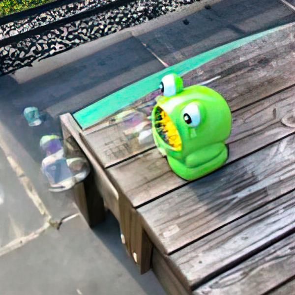 Groda Såpbubbelmaskin Set