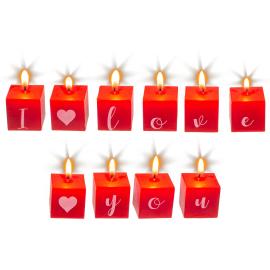 Fyrkantiga Ljus I Love You