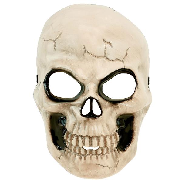Dödskallemask med Sprickor