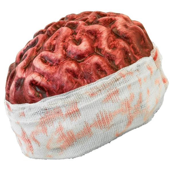 Huvudbonad Hjärna med Bandage